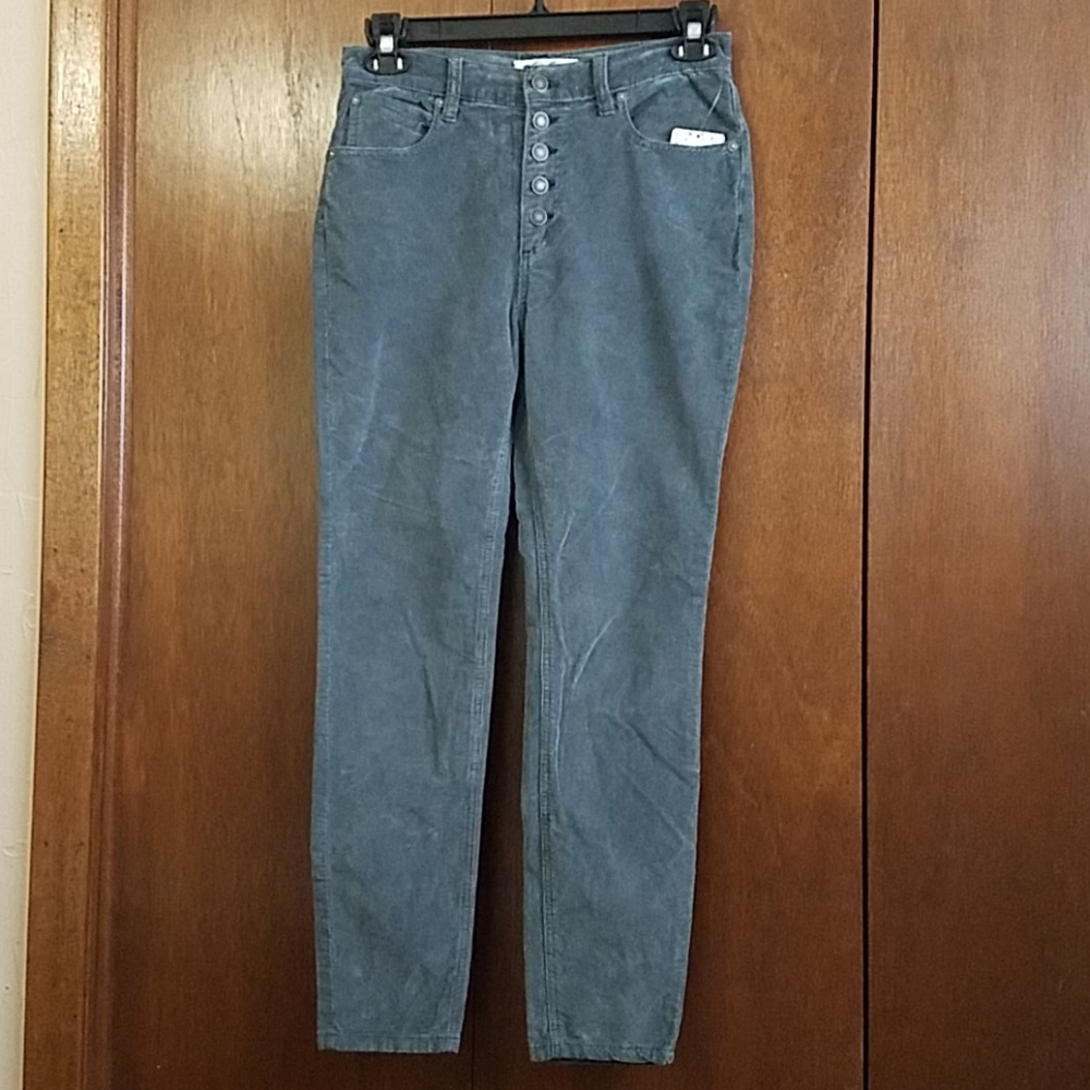 NWT Free People Skinny Leg Corduroy 26